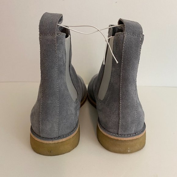 Civil Regime Mens EU 41 / US 8 Grey Suede Pull On Chelsea Desert Boots main image 5